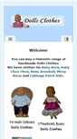Mobile Screenshot of dollsclothes.com.au